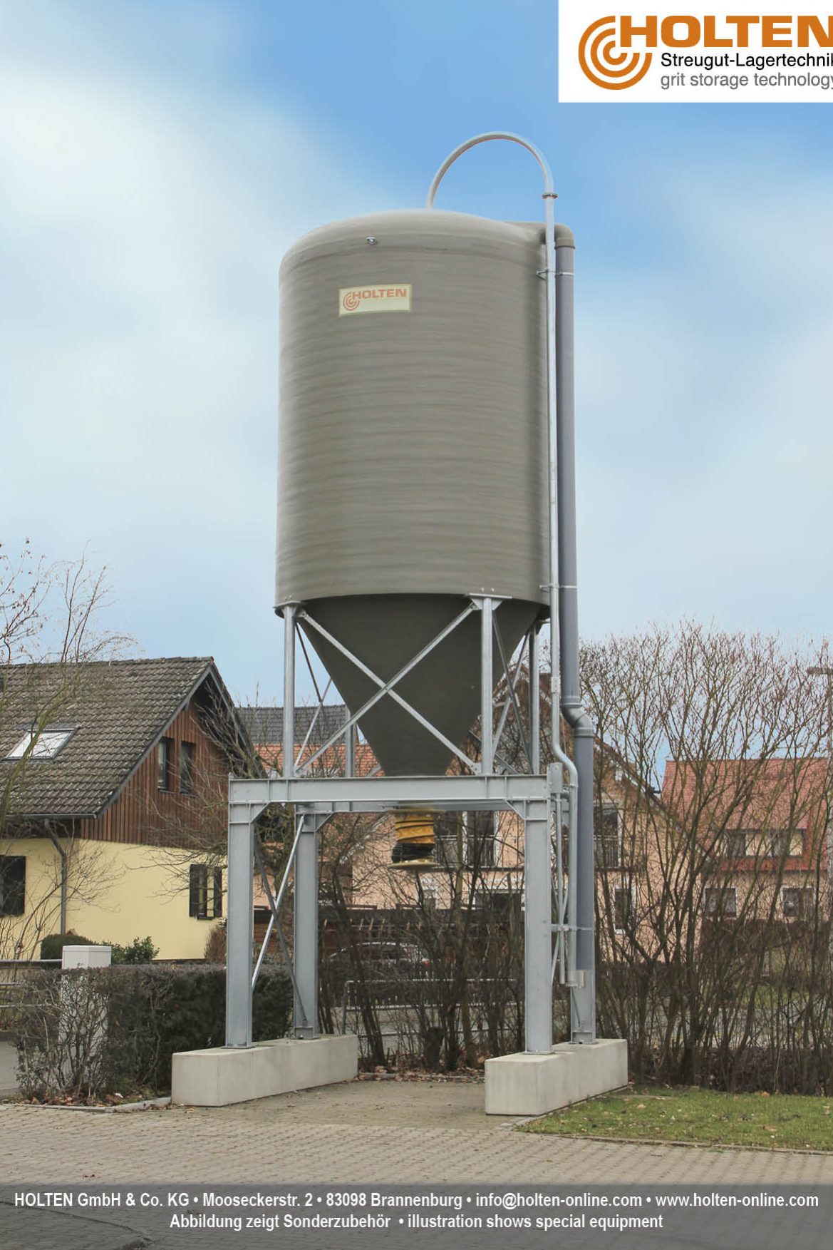 HOLTEN mobiler Silo 1 von 10 1