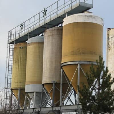 Reparatur und Instandsetzung mobiler Silos GFK/Stahl